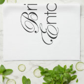 Linge De Cuisine L'entourage de la jeune mariée (Plié)