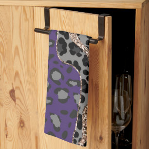 Linge De Cuisine Léo Imprimé Animal Paillettes Glam 2