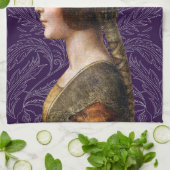 Linge De Cuisine Leonardo da Vinci Portrait La Bella Principessa (Plié)