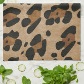 LINGE DE CUISINE LÉOPARD (Plié)