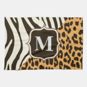 Linge De Cuisine Leopard et Zebra (Horizontal)