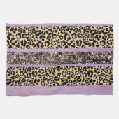 Linge De Cuisine Leopard Glitter Stripes Glam 1 (Horizontal)