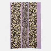 Linge De Cuisine Leopard Glitter Stripes Glam 1 (Vertical)