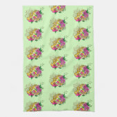 Linge De Cuisine Léopard jaune Gecko Vert (Vertical)