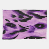 Linge De Cuisine Léopard mauve (Horizontal)