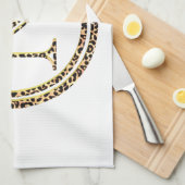 Linge De Cuisine Leopard N (Quart Plié)