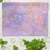 Linge De Cuisine Leopard Peinture Series Design 8 (Plié)