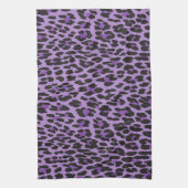 Linge De Cuisine Leopard Print, Léopard Spots, Purple Leopard (Vertical)