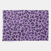 Linge De Cuisine Leopard Print, Léopard Spots, Purple Leopard (Horizontal)