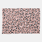 Linge De Cuisine Léopard Print, Léopard Spots, Rose Léopard (Horizontal)