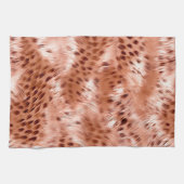 Linge De Cuisine Léopard rose rose (Horizontal)