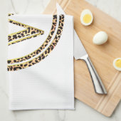 Linge De Cuisine Leopard W (Quart Plié)