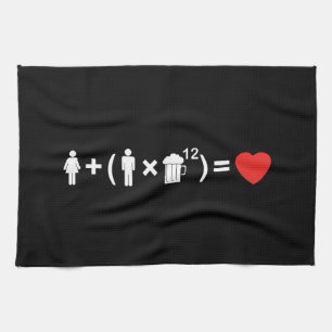 Linge De Cuisine L'équation d'amour pour les hommes