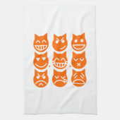 Linge De Cuisine Les 9 vies du chat Emoji (Vertical)