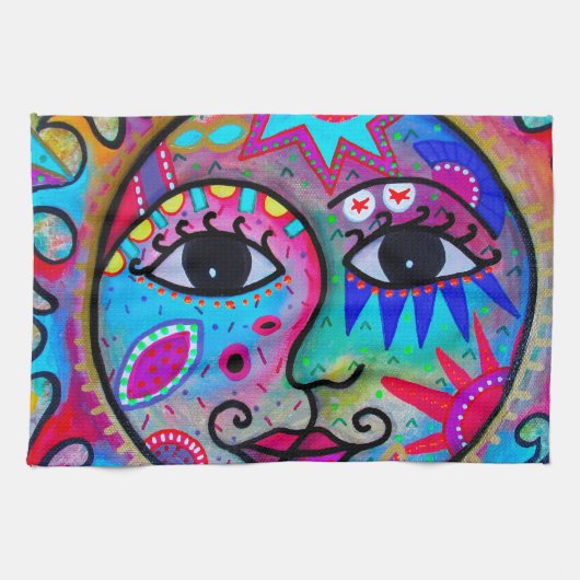 LINGE DE CUISINE LES AMANTS EXPOSENT AU SOLEIL ET MUSARDENT (Horizontal)