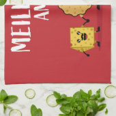 Linge De Cuisine Les amateurs de fromage français (Plié)