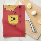 Linge De Cuisine Les amateurs de fromage français (Quart Plié)
