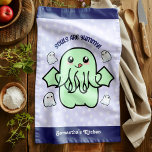 Linge De Cuisine Les âmes sont Yummy Cute Cthulhu<br><div class="desc">Souls are Yummy Cute Cthulhu Kitchen Towel - De l'univers brillamment tordu et macabre du maître écrivain d'horreur H.P. Lovecraft vient cette serviette de cuisine "spook-tacular". Avec le Cthulhu, une entité cosmique fictive. Reste effrayant, pendant que tu es cuisine, je veux dire dîner lol. Un objet vraiment unique qui serait...</div>