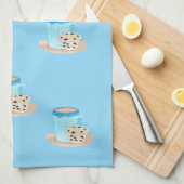 Linge De Cuisine Les Amis du Temps du Café Édition Bleue (Quart Plié)