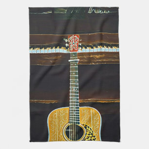 Linge De Cuisine Les amoureux de guitare cadeaux