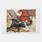 Linge De Cuisine Les amoureux du cheval (Horizontal)