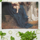 Linge De Cuisine Les Anges par William Adolphe Bouguereau (Plié)