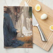Linge De Cuisine Les Anges par William Adolphe Bouguereau (Quart Plié)