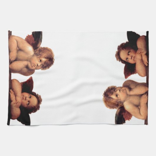 Linge De Cuisine Les anges réfléchis (Horizontal)
