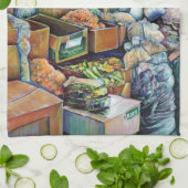 Linge De Cuisine Les belles promesses du centre Tekka de Singapour (Plié)