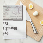 Linge De Cuisine Les biscuits célèbres du papa et la recette (Quart Plié)