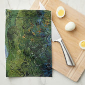 Linge De Cuisine Les champs de blé vert par Vincent van Gogh (Quart Plié)