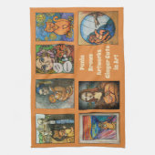 Linge De Cuisine Les chats de gingembre (Vertical)