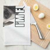 LINGE DE CUISINE LES CHATS SONT MALHEUREUX JE SUIS AMUSANT : -) MEM (Quart Plié)