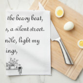 Linge De Cuisine Les choses que j'aime (Quart Plié)