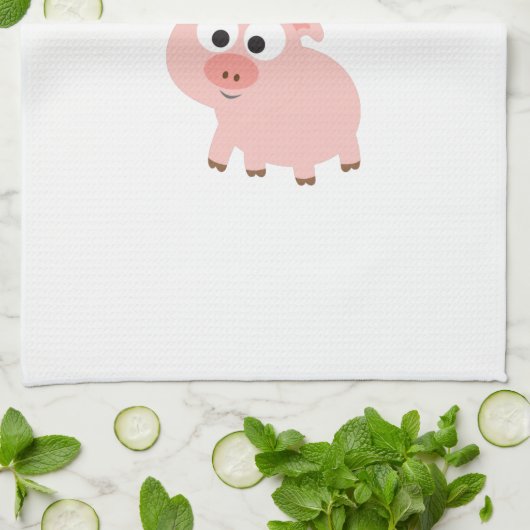 Linge De Cuisine Les cochons (Plié)