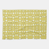 Linge De Cuisine Les Coeurs de Marshmallow (Horizontal)