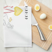 Linge De Cuisine Les colombes de l'amour (Quart Plié)