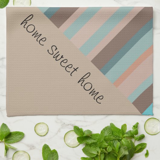 Linge De Cuisine Les côtes de l'océan Pacifique (Plié)