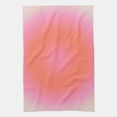 Linge De Cuisine Les Couleurs 04 Gradient Neutre Rose Et Orange (Vertical)
