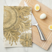 Linge De Cuisine Les créatures de la mer d'or (Quart Plié)