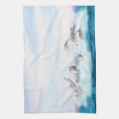 Linge De Cuisine Les dauphins qui sautent (Vertical)