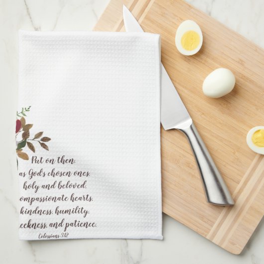 Linge De Cuisine Les élus de Dieu (Quart Plié)