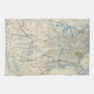 Linge De Cuisine Les Etats-Unis en décembre 1860