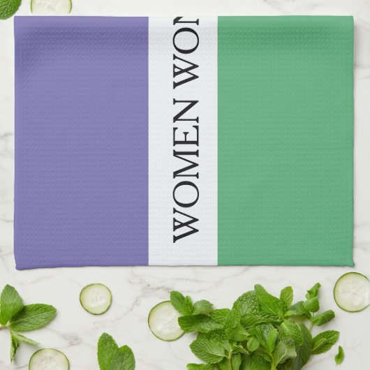 Linge De Cuisine Les femmes n'ont pas de problème (Plié)