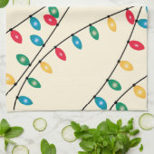Linge De Cuisine Les Feux de Noël (Plié)