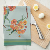 Linge De Cuisine Les fleurs de gommiers australiens (Quart Plié)