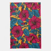 Linge De Cuisine Les fleurs d'Hibiscus (Vertical)