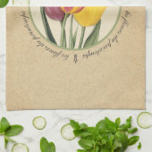 Linge De Cuisine Les Fleurs du Printemps Tulips (Plié)