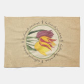 Linge De Cuisine Les Fleurs du Printemps Tulips (Horizontal)