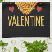 Linge De Cuisine Les Fries françaises sont ma Saint Valentin (Plié)